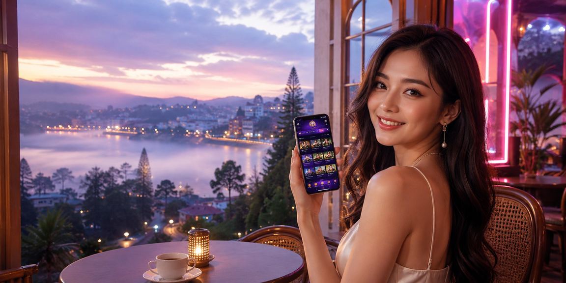 Khung cảnh cà phê Đà Lạt cùng trải nghiệm cá cược thể thao qua di động